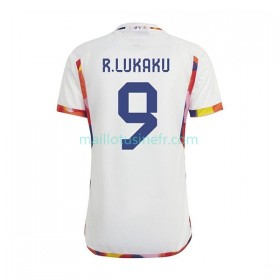 Maillot de Foot Belgique Lukaku 9 Extérieur Coupe du monde 2022